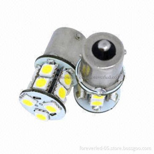 1156 Car 13 5,050 SMD LED Turn Tail Light Bulbs, White, Wide Voltage DC 8-30V